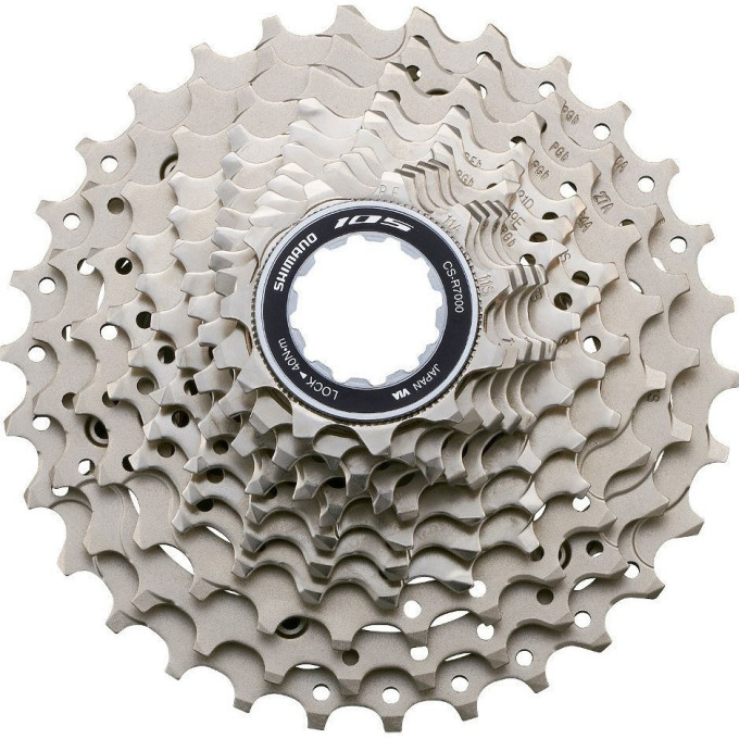 Кассета SHIMANO 105, R7000, 11 скоростей, 12-25 ICSR700011225