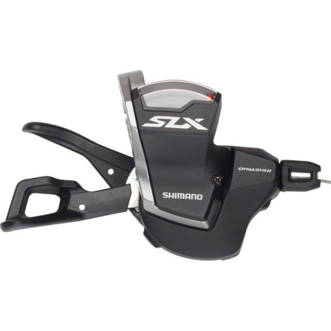 Шифтер SHIMANO SLX, M7000, правый, 11 скоростей. трос с оплеткой ISLM700011RAP2