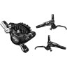Тормоз дисковый SHIMANO M8000, BL(ПРАВ)/BR(ЗАДН), БЕЗ АДАПТ, ПЛАСТ. КОЛ. С РАДИАТ, 1700мм IM8000RRXSA170