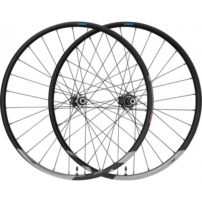 Комплект колес SHIMANO XT, M8100-B, 29'', ПОД ОСЬ 15ММ/12ММ, C.LOCK, OLD:110/148ММ EWHM8100LFEREBD9X