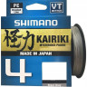 Леска плетёная SHIMANO KAIRIKI 4 PE 150 м разноцветная 0,16 мм 8,1 кг LDM54TE1516015M