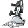 Переключатель передний SHIMANO DEORE, M4100-M, SIDE-SWING, на хомут 34,9(с адаптером 28,6/31,8), для 2x10 скоростей, угол:64- IFDM4100MX4