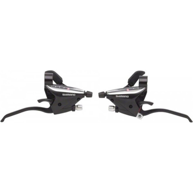 Шифтер тормозная ручка SHIMANO ACERA, EF65, левый/правый, 3x9 скоростей, трос+оплетка, черный ESTEF65P9A3L