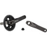 Система SHIMANO DEORE, M6000-2, 170 мм, интегрированный вал, 10 скоростей, 36/26T без каретки CL+3 мм, черный EFCM6000BCX66X