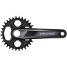 Система SHIMANO DEORE M6100-1, для 1x12 скоростей, 170мм, интегрированный вал, 32T без каретки, для CL:52мм EFCM61001CXA2