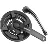 Система SHIMANO TY301, 175 мм, квадрат, 48/38/28, с защитой, черный, без упаковки AFCTY301E888CL