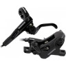Тормоз дисковый SHIMANO DEORE, j-kit, BL(левый M6100)/BR(передний M6120, 4 поршня), полимерная колодка, 1000мм EM61201JLFPRA100
