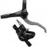 Тормоз дисковый SHIMANO MT400, BL(левый)/BR(передний), полимерные колодки, 1000мм, серебристый EMT400KLFPRA100
