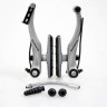 Тормоз v-br SHIMANO ALIVIO, T4010, серебро, передние колодки S70C EBRT4010FX41SSP