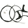 Тормозная ручка SHIMANO BL-R550 черная, правая/левая, тросик+оплетка (комплект) EBLR550PAL