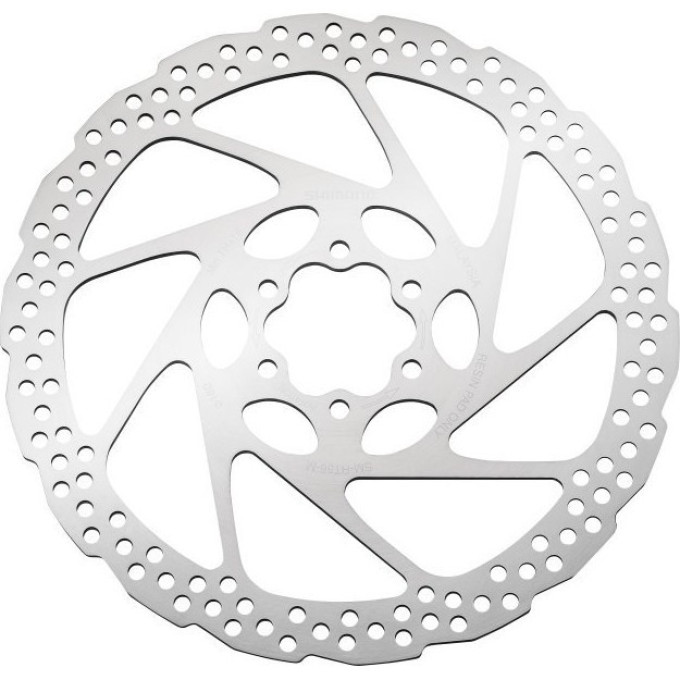 Тормозной диск SHIMANO RT56, 180мм, 6-болтов, только для пластиковых колодок ESMRT56MC