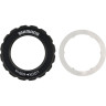 Тормозной диск SHIMANO RT64, 160мм, C.LOCK, с стопорным кольцом внешние шлицы ESMRT64SEC