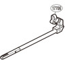Запчасть для катушки SHIMANO MAIN SHAFT ASSEMBLY шток с кареткой RD17706
