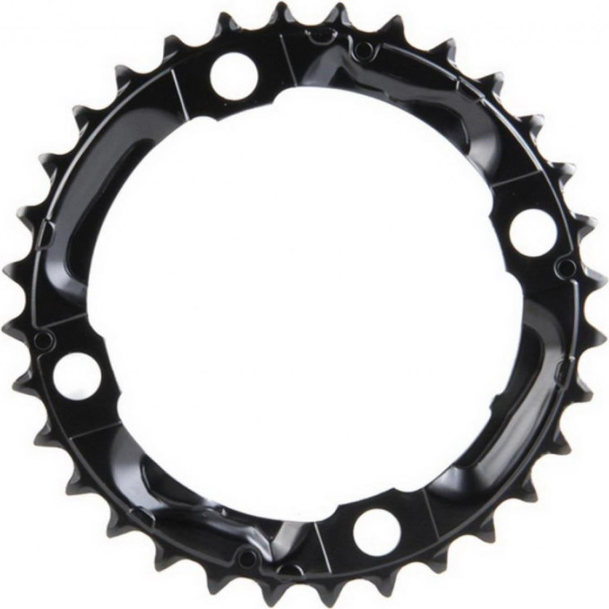 Звезда передняя SHIMANO DEORE для FC-M590/T4010, 36T, черный Y1LD98090